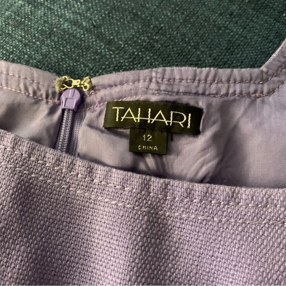 TAHARI Dress with Bow Detail - Picture 3 of 4